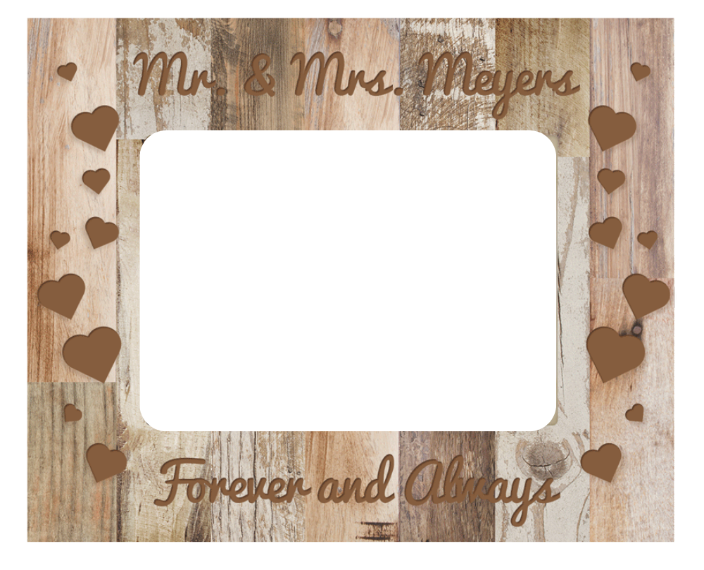 Light Wood Picture Frame (Large)