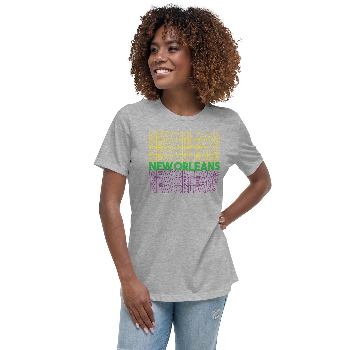 Women's Mardi Gras New Orleans T-Shirt - Box Of Care