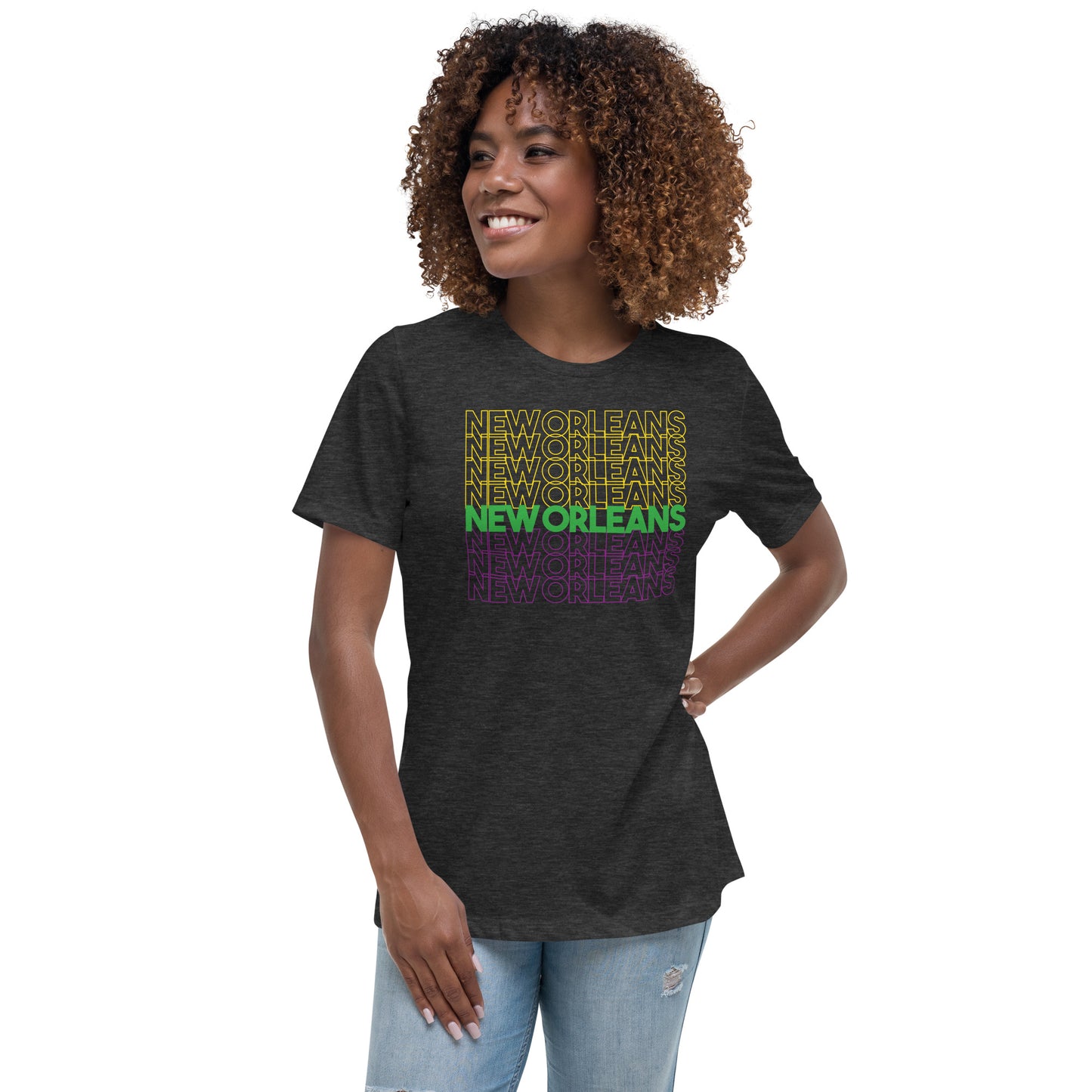 Women's Mardi Gras New Orleans T-Shirt - Box Of Care